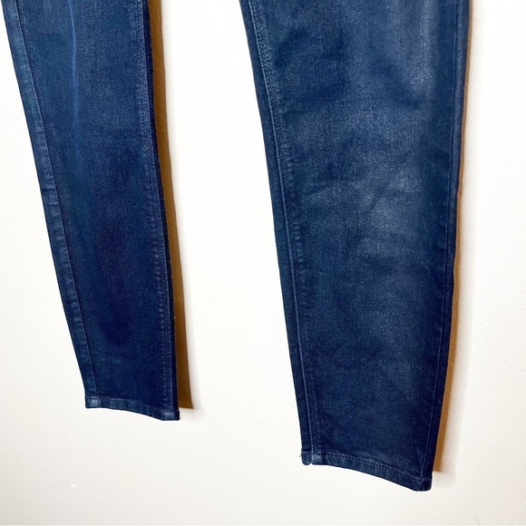 SPANX Alexia Ready to Wow Waxed Legging Jeans Jeggings - Picture 5 of 12